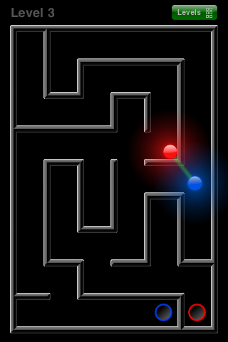 Multimaze, by squz games, for iPhone iPad iPod on the Apple AppStore screenshot